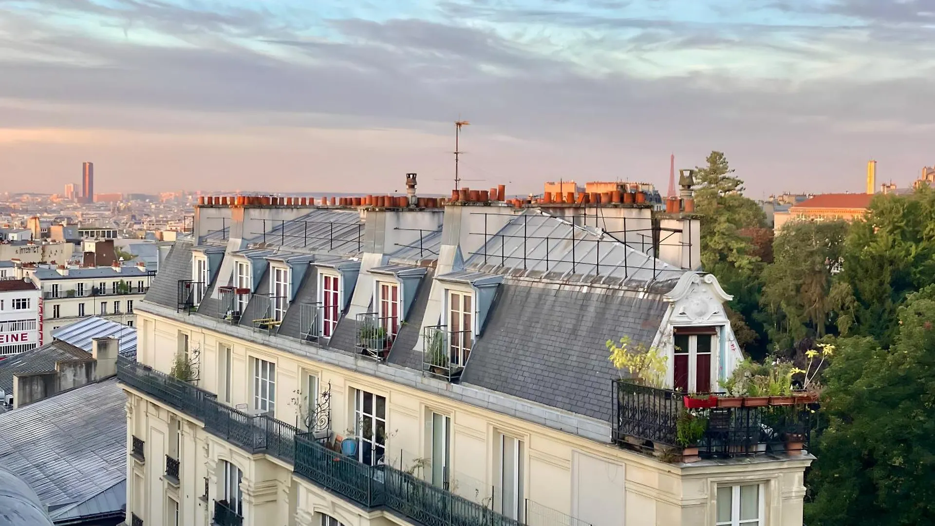 شقة Amazing Sacre-coeur Views In Montmartre باريس